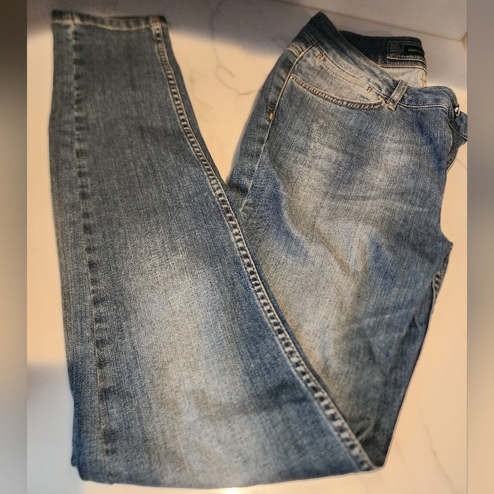 Karen Millen Blue Skinny Jeans